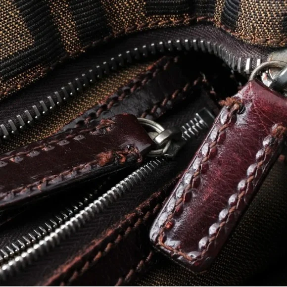 Fendi Buckle Strap Hobo Zucca Canvas Small - Picture 9 of 16